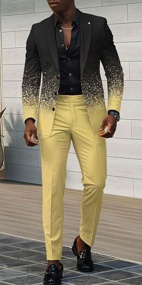 Black Men Casual Style, Polo Set, Stylish Mens Suits, African Suit, Mens Business Casual Outfits, African Wear Styles For Men, Fancy Clothes, African Attire For Men, Latest African Men Fashion