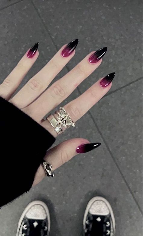 Nails Extra, Punk Nails, Gothic Nails, Goth Nails, Grunge Nails, Spring Valley, Skin Nails, Nails Blue, Nails Spring