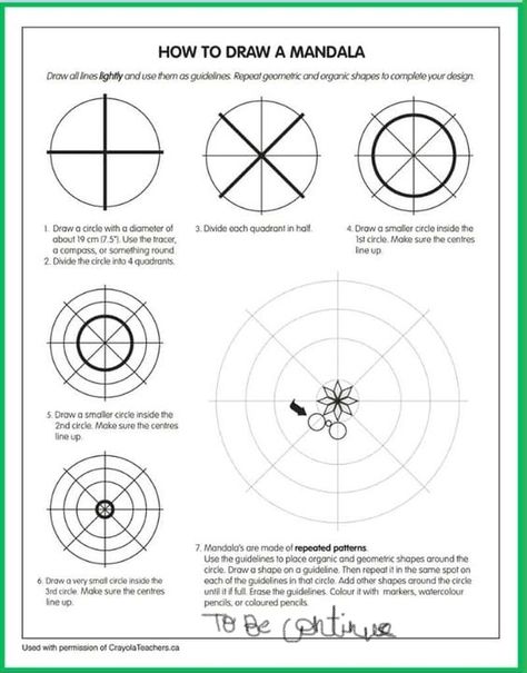 please folloe me Mandala Art Tutorial How To Draw, Diy Mandala Stencil, Drawing Mandala Ideas, Diy Mandala Drawing, How To Mandala, Drawing A Mandala, How To Do Mandala Art, How To Draw Mandalas, How To Make Mandala Art