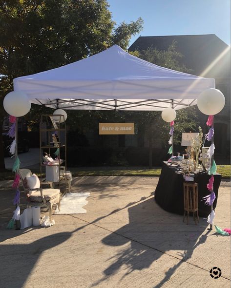 Sweet Sixteen Party Ideas Tent, Decorate Pop Up Tent For Party, Popup Tent Decoration, Decorating A Tent For A Party, Halloween Pop Up Tent Decorations, Pop Up Tent Decorating Ideas, Canopy Decorations Outdoor Party, Pop Up Canopy Decorating Ideas, Canopy Tent Decorations