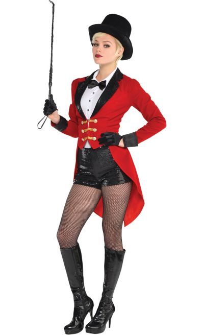 Circus Ring Master, Ring Leader Costume, Circus Ringmaster Costume, Circus Ring, Scary Clown Costume, Magician Costume, Circus Ringmaster, Ringmaster Costume, Party City Costumes