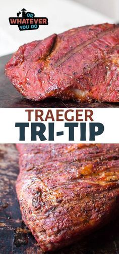 Tri Tip Smoker Recipes, Bradley Smoker Recipes, Traeger Smoker Recipes, Easy Barbecue Recipes, Tritip Recipes, Tri Tip Steak Recipes, Smoker Grill Recipes, Smoked Tri Tip, Bbq Smoker Recipes