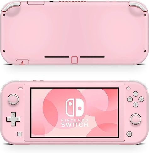 Nintendo Switch Pink Aesthetic, Pink Nintendo Switch Aesthetic, Pink Switch Lite, Pink Nintendo Switch, Switch Lite Accessories, Pink Switch, Pink Nintendo, Kawaii Couple, Nintendo Lite