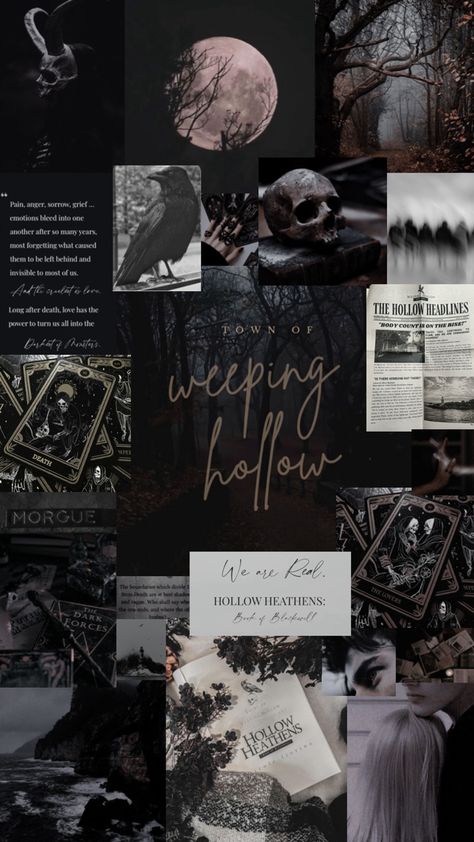 Hollow Heathens Book, Reading Aesthetic Wallpaper, Fall Reading Aesthetic, Hollow Heathens, Witch Wallpaper, Dr Book, Pretty Wallpapers Tumblr, Reading Aesthetic, Fall Reading