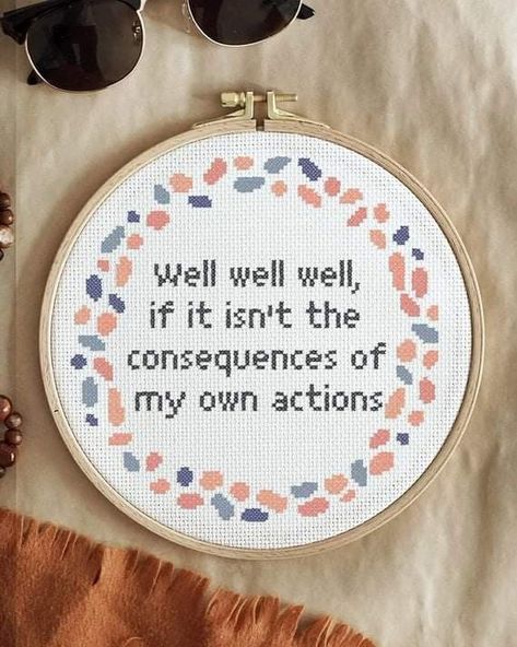 Funny Embroidery, Cross Stitch Quotes, Stitch Quote, Embroidery Funny, Funny Cross Stitch Patterns, Subversive Cross Stitch, Cross Stitch Funny, Embroidery Inspiration, Cross Stitch Art