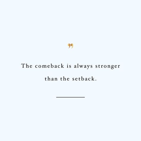 The comeback! Browse our collection of motivational exercise and healthy eating quotes and get instant weight loss and fitness inspiration. Stay focused and get fit, healthy and happy! Eating Quotes, The Comeback, Inspirational And Motivational Quotes, Quote Inspirational, Quote Life, Happy Thoughts, Motivational Quote, A Quote, Inspirational Quote