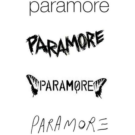 Paramore lll ❤ liked on Polyvore featuring backgrounds, filler, phrase, quotes, saying and text Paramore Logo Tattoo, Band Logos Rock, Paramore Drawing, Paramore Tattoo Ideas, Paramore Logo, Paramore Shirt, Paramore Wallpaper, Paramore Tattoo, All We Know Is Falling