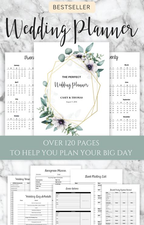 Engagement Gift Ideas, Free Wedding Planner Printables, Wedding Planner Printable, Wedding Planning Printables, Binder Templates, Wedding Planning Binder, Planning Book, Wedding Planner Binder, Wedding Binder