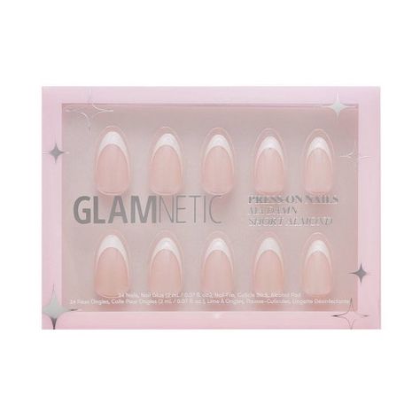 Glamnetic Press-On Manicure Women's Fake Nails - Damn - 30ct - Ulta Beauty Ulta Press On Nails, Press On Nails Natural, Press On Nails Glamnetic, Good Press On Nails, Nails Stick On, Press In Nails Packaging, Gel Stick On Nails, Acrylic Nails Press On, Target Nails