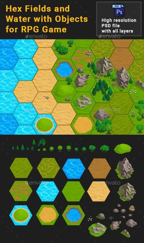 Game Maker Studio, Hex Map, Tile Board, Pokemon Project, Game Textures, Map Games, Create A Map, Game Terrain, Vector Art Design