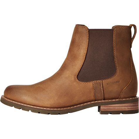 Ariat Wexford H20 Boot - Women's - Footwear Chelsea Boot Women, Ariat Boots, Country Fashion, Chelsea Boots Women, Boots Uk, Leather Boots Women, Wardrobe Ideas, Classic Boots, Winter Weather