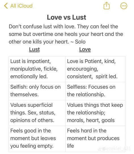 Lust Vs Love, Love Vs Lust, Feeling Empty, Love And Lust, Love Is Patient, Shadow Work, Feel Good, In Love, Encouragement