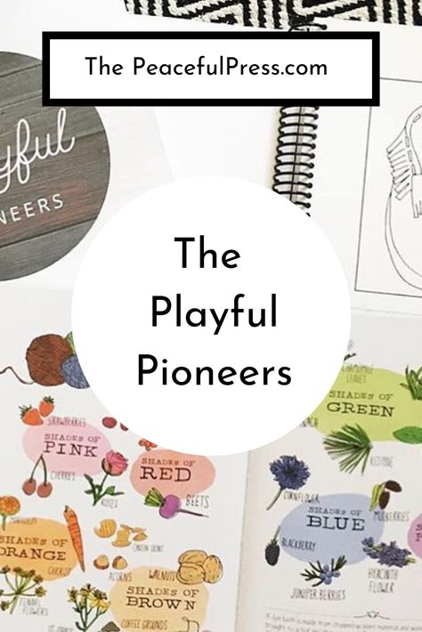 The Playful Pioneers Version 2.0 — THE PEACEFUL PRESS History Homeschool Curriculum, Playful Pioneers, Peaceful Preschool, Homeschool Nook, Louis Braille, Peaceful Press, History Homeschool, Elementary History, Teaching Preschoolers