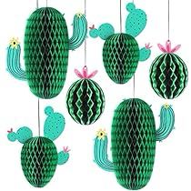 Desert Party Decorations, Fiesta Party Centerpieces, Cactus Centerpieces, Coachella Party Decorations, Taco Party Decorations, Mexican Fiesta Party Decorations, Cactus Centerpiece, Hanging Cactus, Kids Party Centerpieces