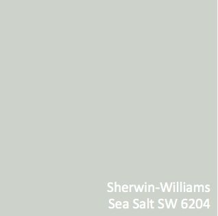 Sherwin-Williams Sea Salt (SW 6204) Sea Salt Sherwin Williams, Interior Paint Colors Schemes, Blue Paint Colors, Sherwin Williams Paint Colors, Paint Color Ideas, Favorite Paint, Interior Paint Colors, Color My World, House Paint