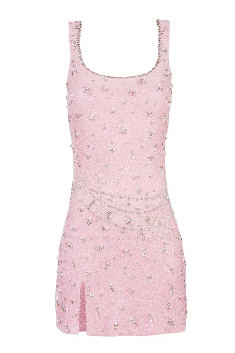 Clio Peppiatt – Annie's Ibiza Clio Peppiatt, Ibiza Dress, Beaded Dresses, Embellished Mini Dress, Autumn Winter Collection, Forward Thinking, Glam Dresses, Hoco Dresses, Pink Outfit