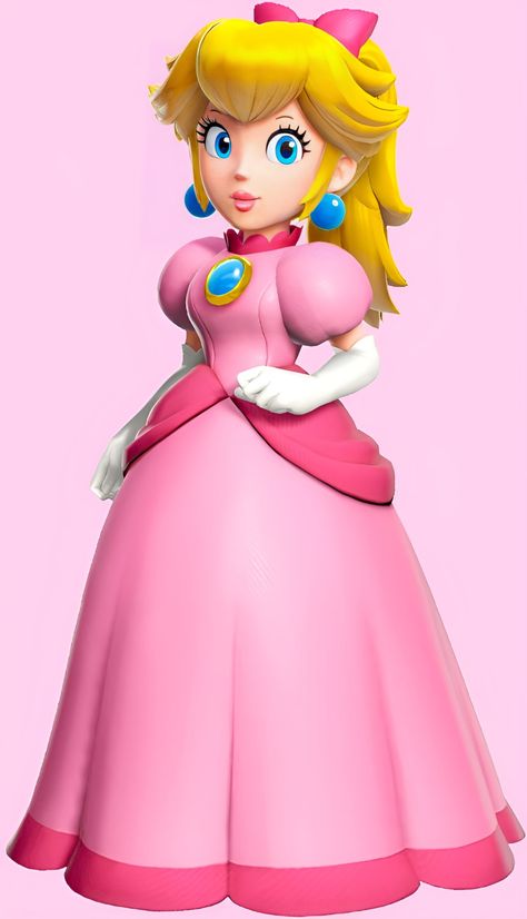 Super Mario Peach, Windy Girl, Super Princess Peach, Mario And Princess Peach, Super Princess, Peach Mario, Nintendo Princess, Mushroom Kingdom, Super Mario Birthday Party