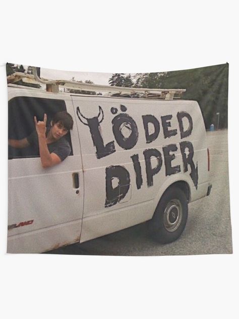 Loded Diper, Room Wall Tapestry, Tie Dye Wall, Rodrick Heffley, Blanket On Wall, Devon Bostick, Diary Of A Wimpy, Diary Of A Wimpy Kid, Yoga Wall