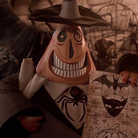 Mayor From Nightmare Before Christmas, Christmas Fnaf, Tim Burton Jack Skellington, Mayor Of Halloween Town, Nightmare Before Christmas Mayor, Disney Magazine, Henry Selick, Days Till Halloween, Creepypasta Girls