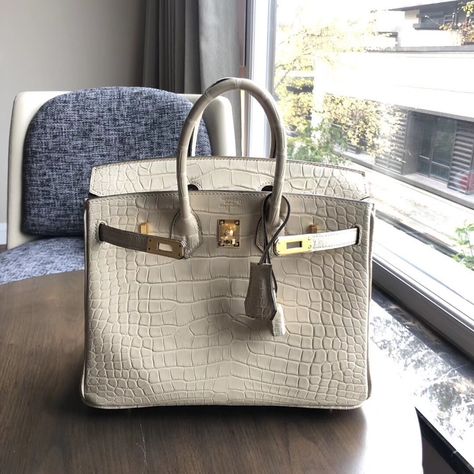 Croc Birkin, Birkin 25, Coach Swagger, Coach Swagger Bag, Hermes Birkin, Kate Spade Top Handle Bag, Kate Spade, Top Handle Bag, On Instagram