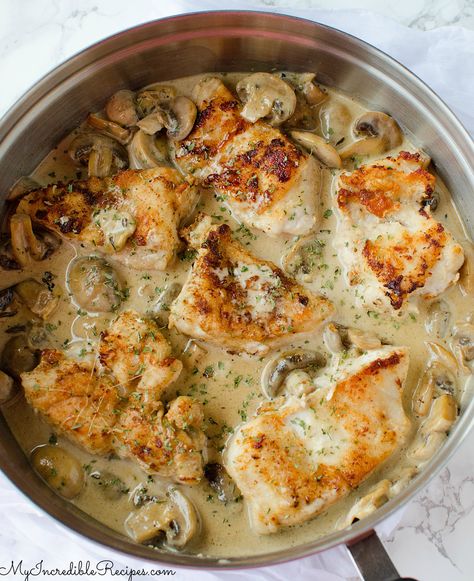 Creamy Asiago Chicken, Asiago Chicken, Sauteed Chicken, Asiago, Incredible Recipes, Boneless Skinless Chicken, Delicious Dinner, Vegan Cake, Breakfast Dessert