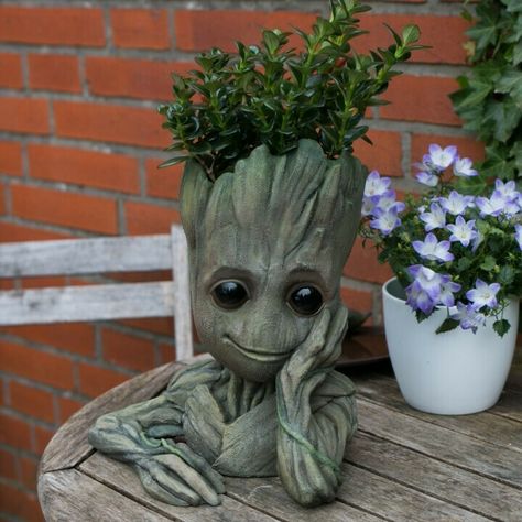 Popular 3d Prints, 3 D Printer Projects, 3d Printing Ideas Creative, 3dprinting Ideas, 3d Printing Ideas To Sell, Cool 3d Printing Ideas, 3d Printer Ideas, Groot Planter, Plant Furniture