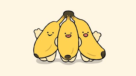 Procreate Ipad Art, Banana Art, Iphone Background Wallpaper, Mascot Design, Cute Wallpaper Backgrounds, Illustration Character Design, Doodle Drawings, Cute Characters, Cute Doodles