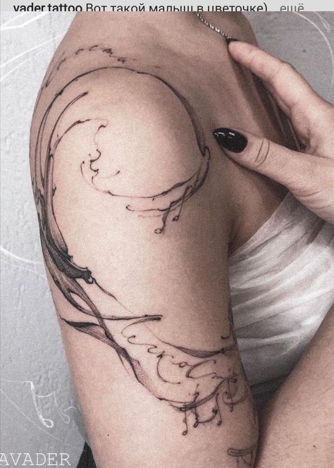 Vader Tattoo, Rip Tattoos For Mom, Mandala Hand Tattoos, Hip Tattoos Women, Geniale Tattoos, Tattoo Font, Dainty Tattoos, Black Ink Tattoos, Elegant Tattoos