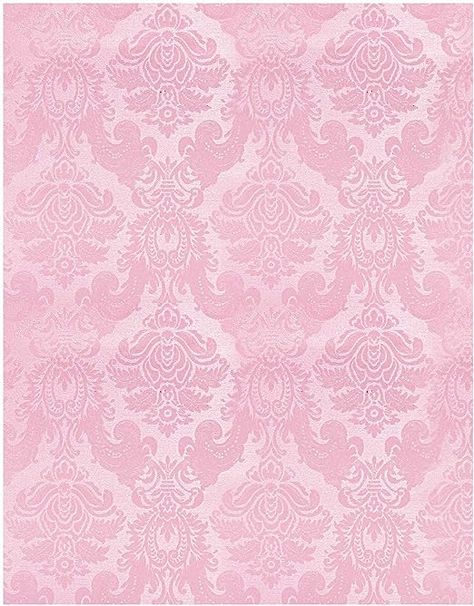 Blooming Wall Peel and Stick Removable Damasks Waterproof Textured Wallpaper Vinyl Self Adhesive Contact Paper Decorative (48.4 Square Ft/Roll, Pink) - - Amazon.com Wall Peel And Stick, Pvc Furniture, Wallpaper Vinyl, Chalky Paint, Wallpaper Textured, Pink Damask, Embossed Wallpaper, Contact Paper, Modern Wallpaper