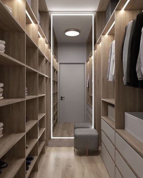 Walk In Ideas, Design Ložnic, Dream Closet Design, Walk In Closet Design, Closet Design Layout, Home Hall Design, Luxury Closets Design, Interior Design Your Home, Closet Layout