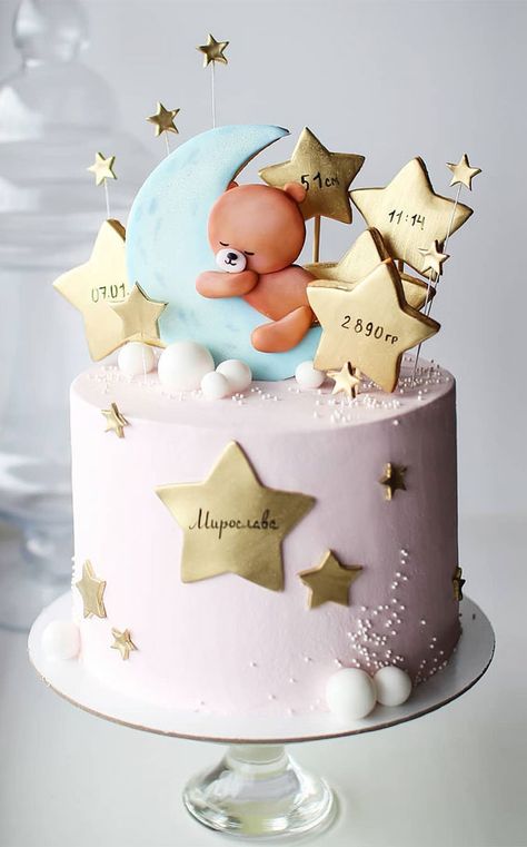 Cake Flamingo, Spicy Cake, Diva Cakes, Adorable Elephants, Rodjendanske Torte, Baby Boy Birthday Cake, Baby First Birthday Cake, Baby Shower Cakes For Boys, Fondant Baby