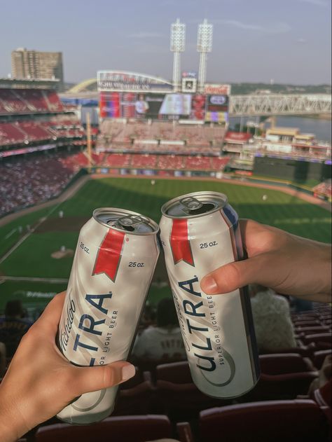 Kate Core, Michelob Ultra, Coors Light Beer Can, Play Ball, Cincinnati Reds, Beer Can, Beverage Can, Lily, Lifestyle