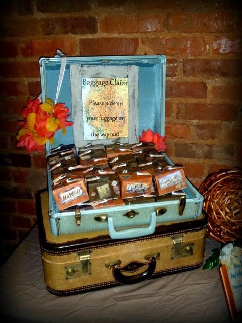 What kind of wedding/bridal shower is perfect for a couple that have every household item they could need?                                 ... Travel Themed Bridal Shower Ideas, Themed Bridal Shower Ideas, Honeymoon Shower, Wanderlust Wedding, Luau Bridal Shower, Hawaiian Honeymoon, Travel Theme Bridal Shower, Travel Bridal Showers, Travel Party Theme