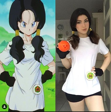 Fe Galvão - Uma Cosplayer de respeito! - Coisa Insana Dragon Ball Halloween Costume, Silvermist Cosplay, Dragon Ball Z Costume, Dragon Ball Costume, Dragon Ball Cosplay, Dbz Cosplay, Ball Costume, Cosplay Ideas Women, Easy Cosplay