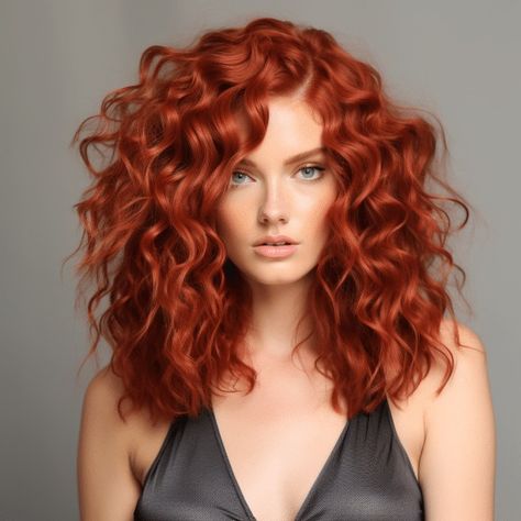 72 Gorgeous Red Hair Color Ideas Trending in 2023 Medium Red Hair, Hair Color Ideas Trending, Gorgeous Red Hair, Red Hair Trends, Red Hairstyles, Red Hair Color Ideas, Red Copper Hair Color, Red Hair Looks, Red Curls