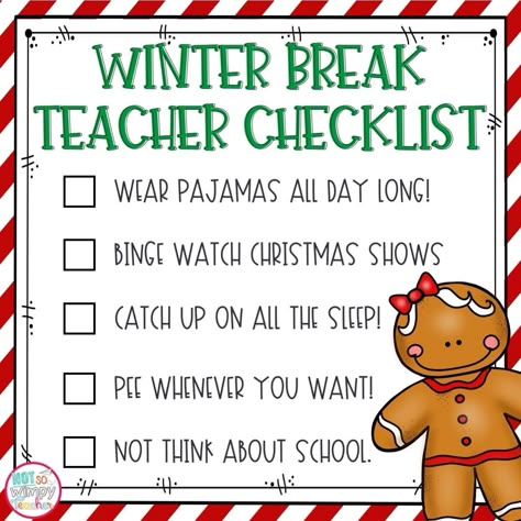 Week Before Christmas Break Teacher Memes, Teacher Christmas Break Humor, Christmas For Teachers, Broke Meme, Teacher Checklist, Teacher Funnies, Christmas Sayings, Holiday 2024, Miami University