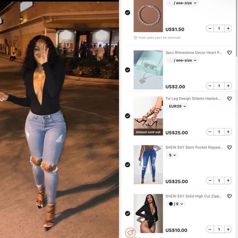 Birthday Outfits Black Women 20, Birthday Outfits Summer Night, Shein Outfits Big Bust, Banquet Casual Outfit, Shien Birthday Fits, Shein Bday Outfits, 20 Year Old Birthday Outfit Ideas, Formal Shein Outfits, Shien Inspo Outfits