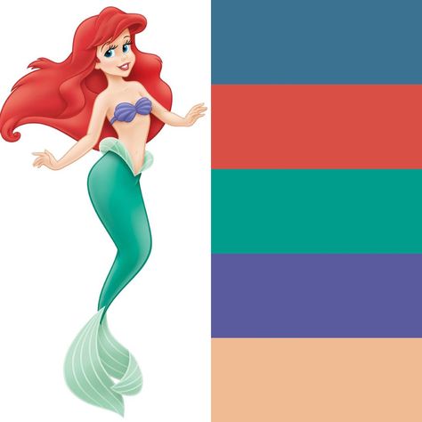 The Color Analysis of Disney Princesses | Consulente di immagine, Rossella Migliaccio Ariel Color, First Disney Princess, Disney Princess Colors, Crystal Wedding Dress, Disney Belle, Disney Princess Images, Ginger Rogers, Disney Colors, Princess Inspired