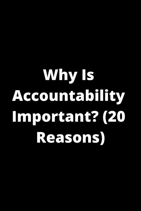 Discover the significance of accountability with these 20 compelling reasons. Understanding why accountability matters can inspire positive change in both personal and professional aspects of your life. Explore the list to find motivation and embrace a more responsible mindset today! Find Motivation, Career Advancement, Self Assessment, Personal Goals, Positive Change, Change In, Social Skills, Decision Making, Healthy Foods