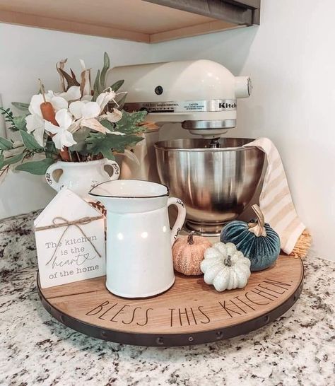 Stand Mixer Counter Decor, Kitchen Counter Decor Kitchenaid Mixer, Stand Mixer On Countertop Decor, Stand Mixer Decor, Kitchenaid Mixer Decor Ideas, Mixer On Counter Decor, Mixer Decor, Diy Kitchen Ideas, Kitchen Color Scheme