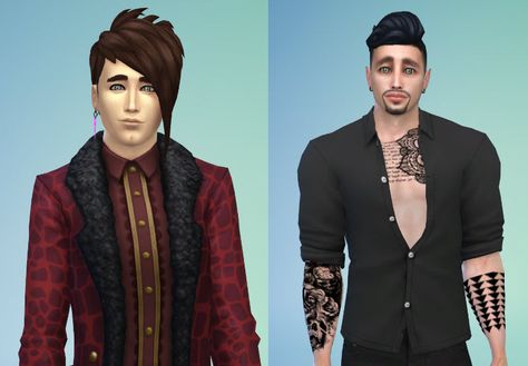 Vladislaus Straud Sims 4, Vatore Siblings, Caleb Vatore, Sims Ideas, The Glow Up, Sims 1, Big Thanks, The Glow, Silver Screen