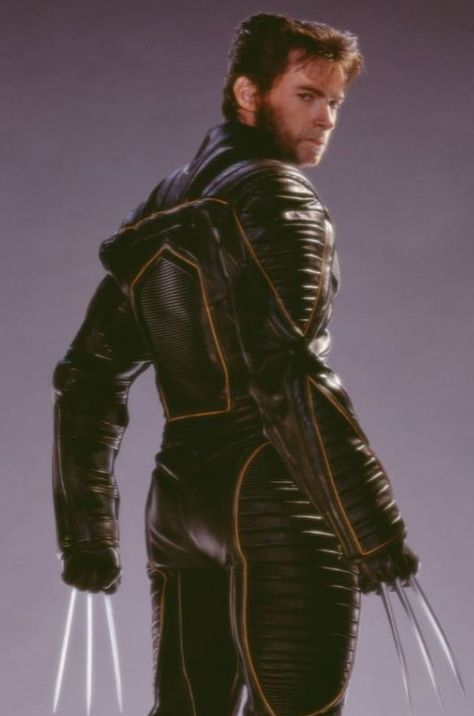 X-men Promo Pics, Wolverine Xmen 2000, Wolverine Outfit, Wolverine Meme, Hugh Jackman Funny, Wolverine Pictures, Logan Wolverine Hugh Jackman, Gambit X Men, Hugh Jackman Logan