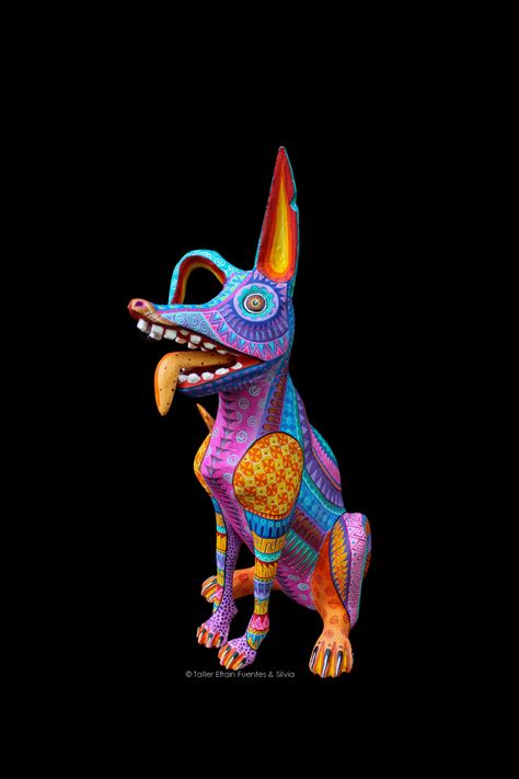 Taller Efrain Fuentes & Silvia | Oaxaca #xoloitzcuintle #dogs #oaxaca #mexico #loveyourdog #alebrijes #beautyproducts #pet #color Latin Art, Mexican Pottery, Mexican Folk Art, Folk Art, Pet, Dogs, Animals, Color, Art