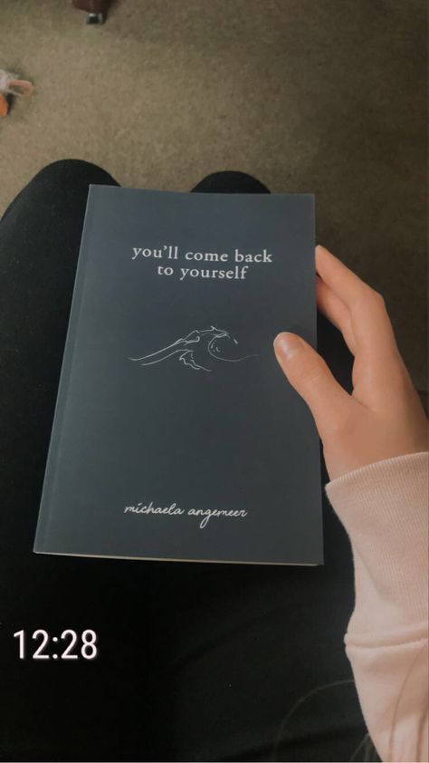 You'll Come Back To Yourself, Writer Aesthetic Girl, Come Back To Yourself, Starfield Library, Best Poetry Books, Back To Yourself, Emotional Books, Teenage Books To Read, Exclusive Club