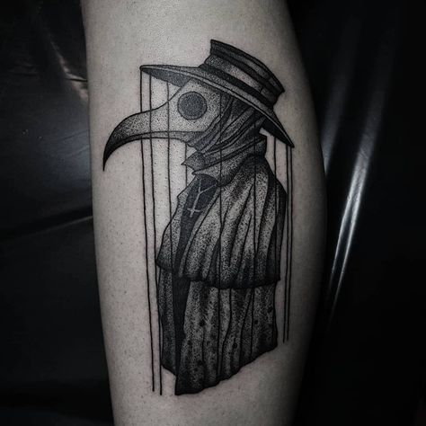 Black Plague Tattoo, The Plague Doctor Tattoo, Female Plague Doctor Tattoo, Superstitious Tattoo, Plague Doctor Mask Tattoo, Plague Mask Tattoo, Witch Doctor Tattoo, Plague Doctor Tattoo, Doctor Tattoo