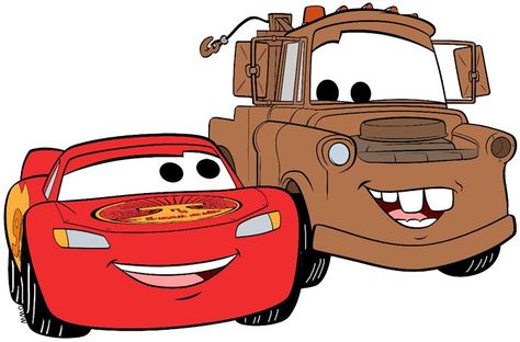 Lightning McQueen and Mater from Disney Pixar's Cars on the Road #disney, #cars, #carsontheroad, #pixar, #lightningmcqueen, #mater Lightning Mcqueen Drawing, Lightning Mcqueen And Mater, Cars Cartoon Disney, Mcqueen And Mater, Disney Cars Characters, Cars On The Road, Cruz Ramirez, Jackson Storm, Disney Cars Party