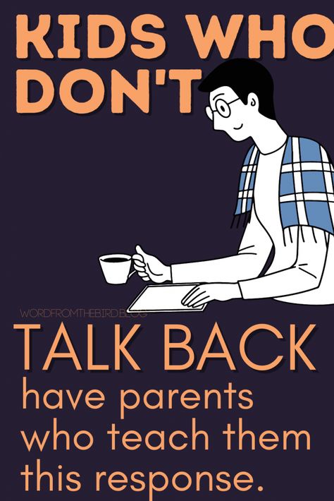 Parenting tips and hacks for moms | Parenting is hard! Here are some tips to help you healthily handle backtalk with your child. #momadvice #momtips #parenting #parentingtips Routine For Toddlers, Life Skills Kids, Education Positive, Parenting Knowledge, Parenting Boys, Parenting Help, Teachable Moments, Conscious Parenting, Smart Parenting