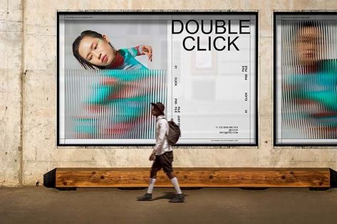 Poster Mockup Free, Outdoor Advertising Mockup, Poster Mockup Psd, Social Media Mockup, Advertising Board, Billboard Mockup, Train Posters, Vector Graphics Design, Stationery Mockup