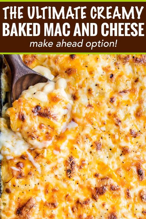 Homemade Baked Mac And Cheese, Baked Mac And Cheese Recipe, Best Macaroni And Cheese, Macaroni Cheese Recipes, Making Mac And Cheese, Best Mac And Cheese, Creamy Mac And Cheese, Baked Mac N Cheese, Baked Macaroni