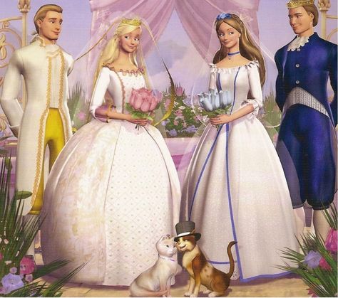 Hicks Und Astrid, The Princess And The Pauper, Barbie Drawing, Princess And The Pauper, Barbie Cartoon, Barbie Images, Wedding Scene, Barbie Princess, Barbie Dream